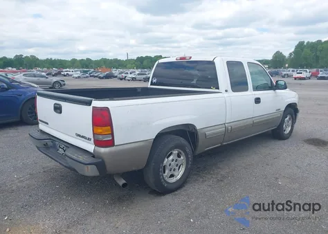 2002 Chevrolet Silverado 1500 Ls из США, поврежденный, VIN 2GCEC19V521311450